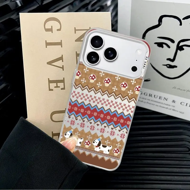 

Casing for iPhone 17 Air 16 15 Pro Max 14 13 Pro 12 11 Plus Camera Protection for Male Female Puppy PC Hard Bumper Goddes Couple