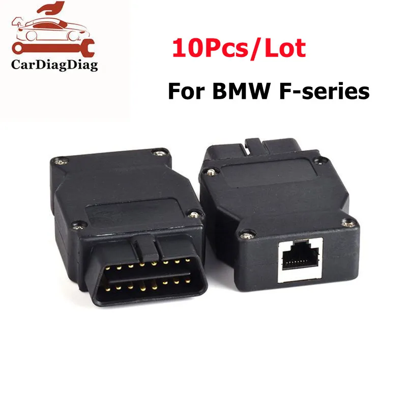 

10Pcs OBD2 16Pin Connector Plug For BMW ENET Ethernet to OBD2 16Pin Interface ICOM Coding F-Series Car Connector Diagnostic Tool