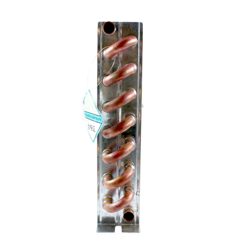 Air-Cooled Water-Cooled Aluminum Fin Cold Radiator Freezer Condenser Copper Tube Radiator Refrigeration Fin Heat Exchanger