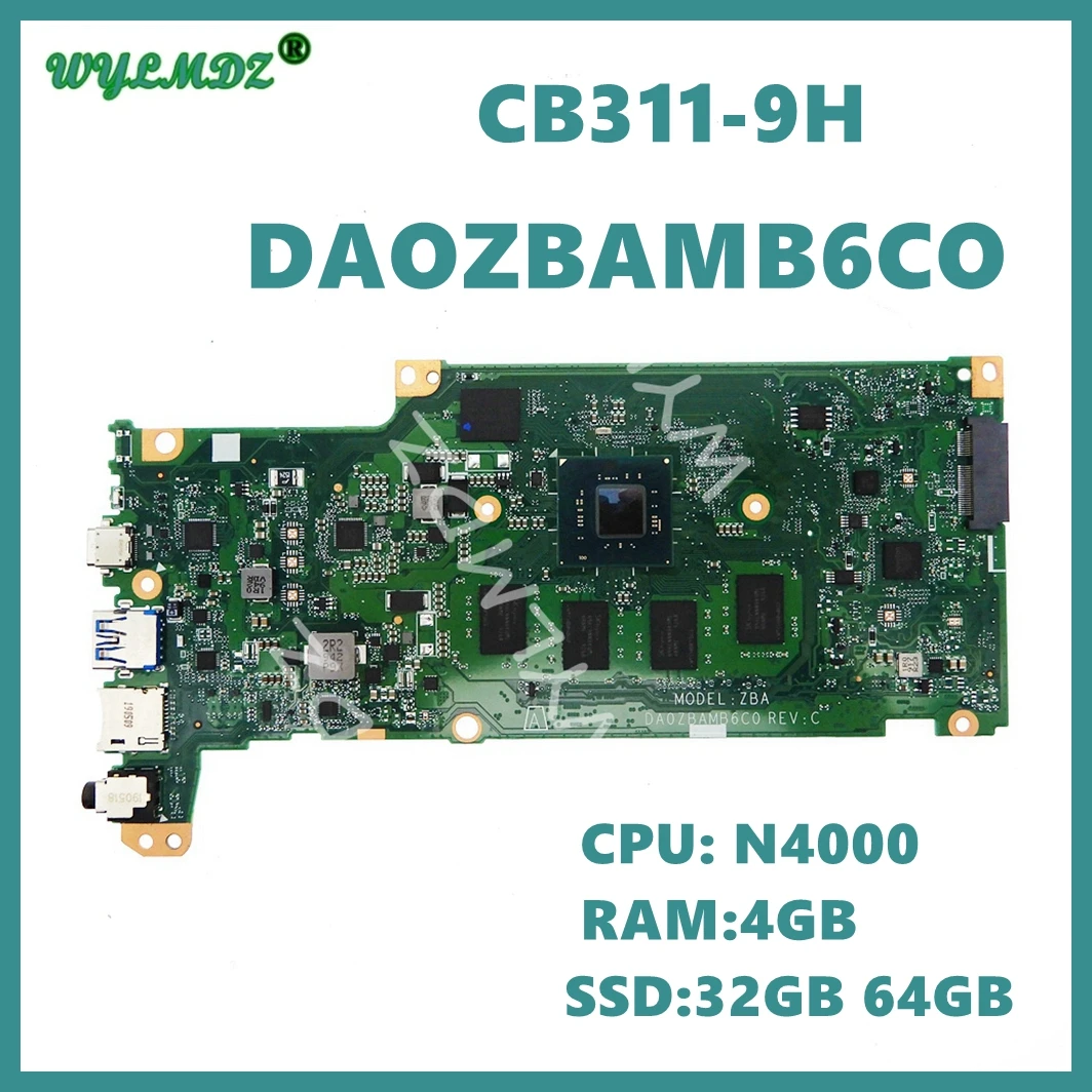 

Da0zbaby6c0 с N4000 CPU 4GB-RAM SSD:32 ГБ 64 ГБ