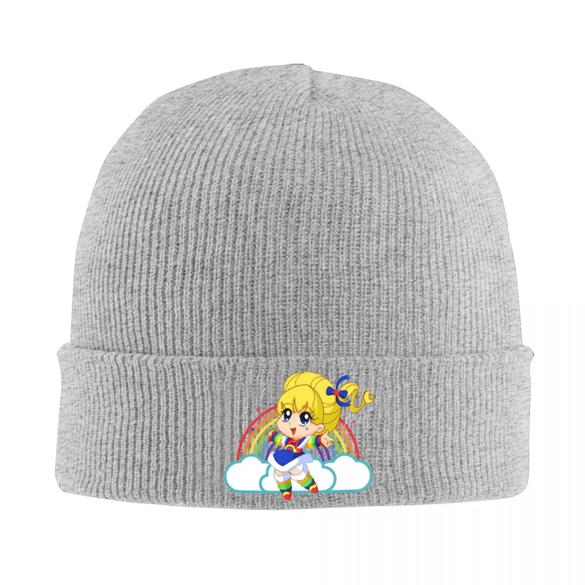 Rainbows Brites Beanie Hats character Knit Hat Gym Elastic Adult Unisex Caps Autumn Winter Design Casual Bonnet Hats Gift Idea