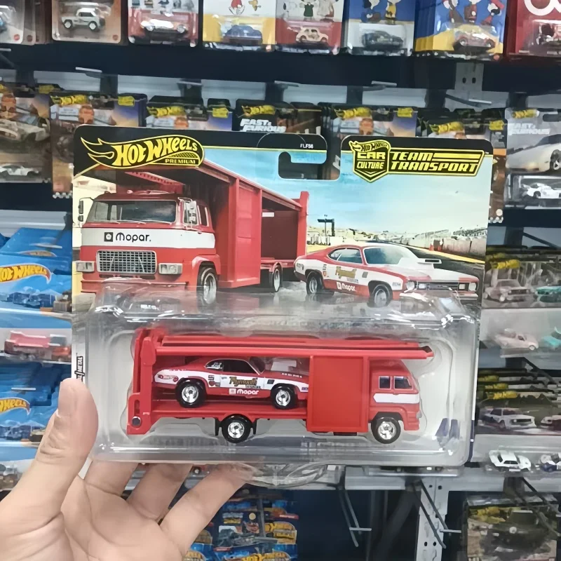 Auf Lager Hot Wheels Original Flf 56 2025 F Fall Transport Flotte Serie Legierung Druckguss Auto Modell Toyota Geschenk Überraschung Spielzeug Autos