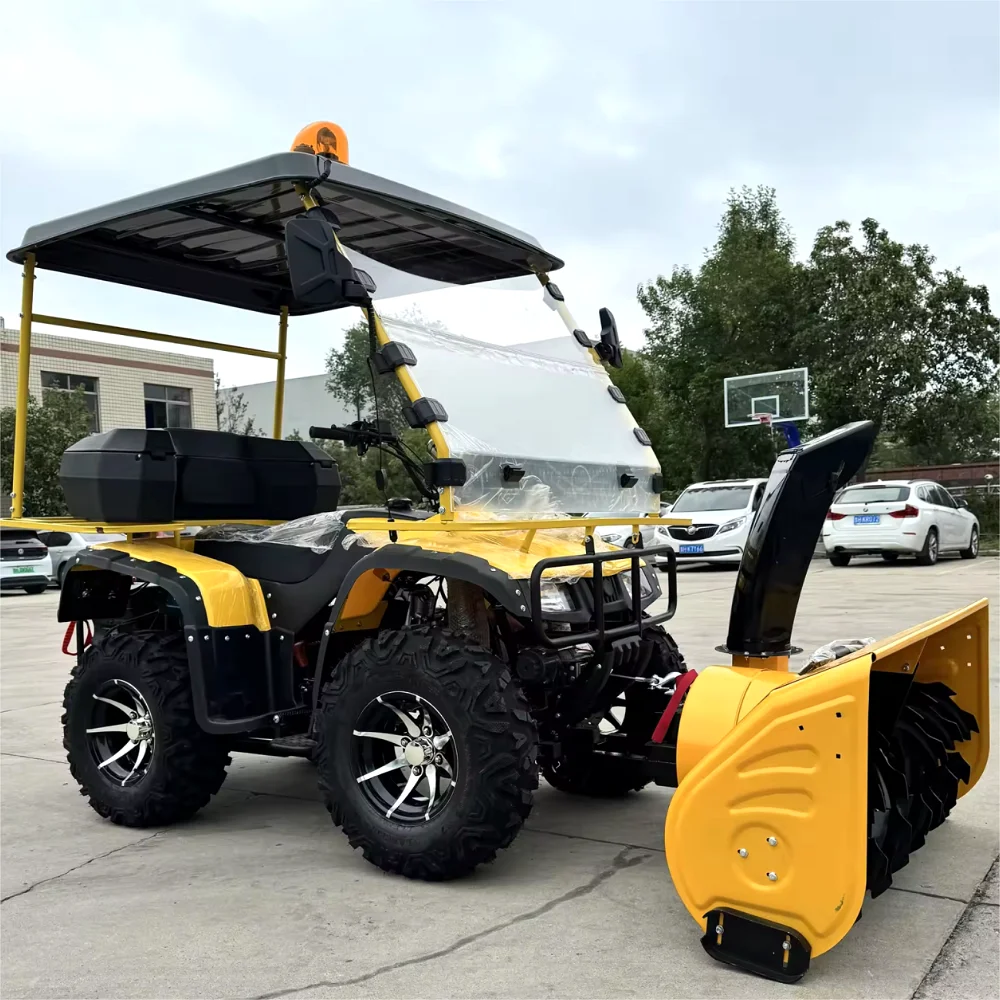 

Multifunction Ride-on Snowplow Snow Removal Machine Wholesale Driving Closed Cap Snow Shovels Winter Snow Blower