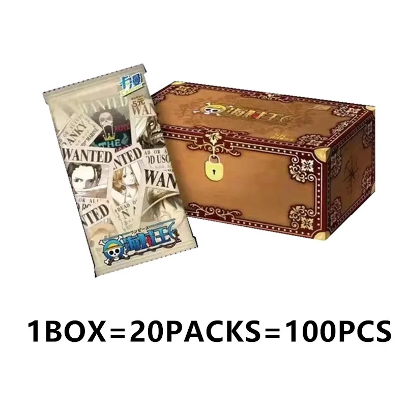 Carte da collezione One Piece Booster Box Anime TCG Cartas Tcg Rufy Zoro Sanji Nami Card per la famiglia Bambini Giocattoli di Natale