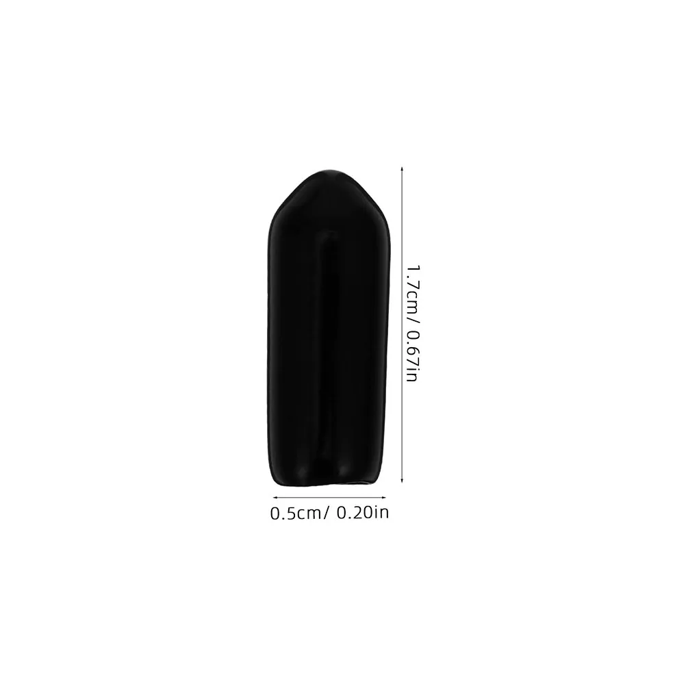 200Pcs Rubber Thread Protectors Pegboard Hook Fixator for Supermarket Merchandise Storage Rack Protection Bolt Screw Caps