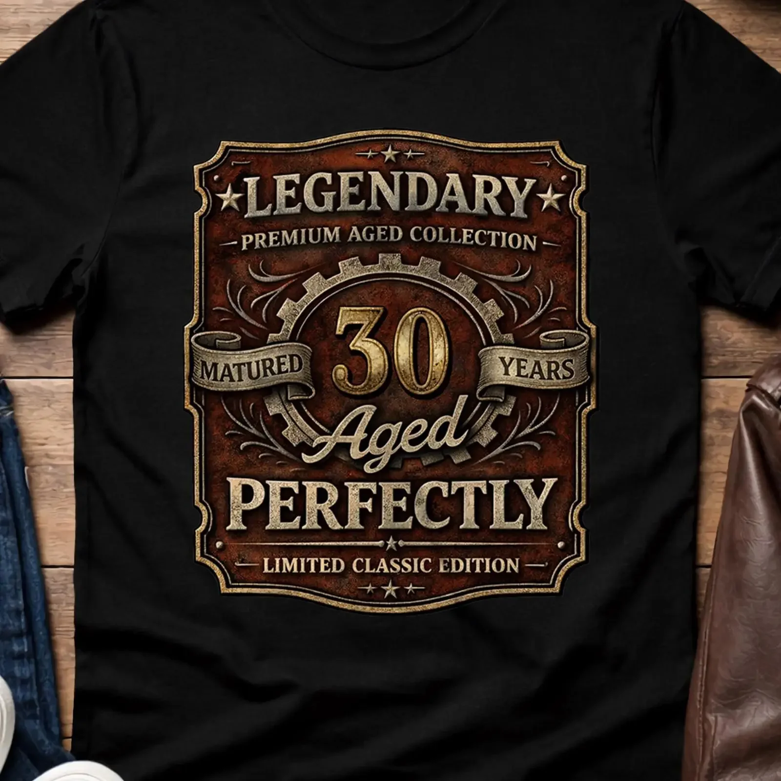 Vintage 30th Birthday T Shirt Aged 30 Perfectly Est 1996 Retro Classic Milestone For Him Her vintage Washed homme fashion