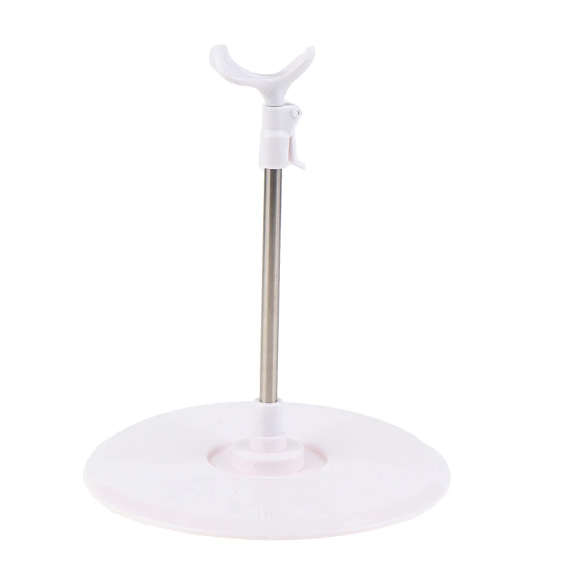 Adjustable Stainless Steel Doll Display Stand, Universal 36/42/48/60cm Support Holder