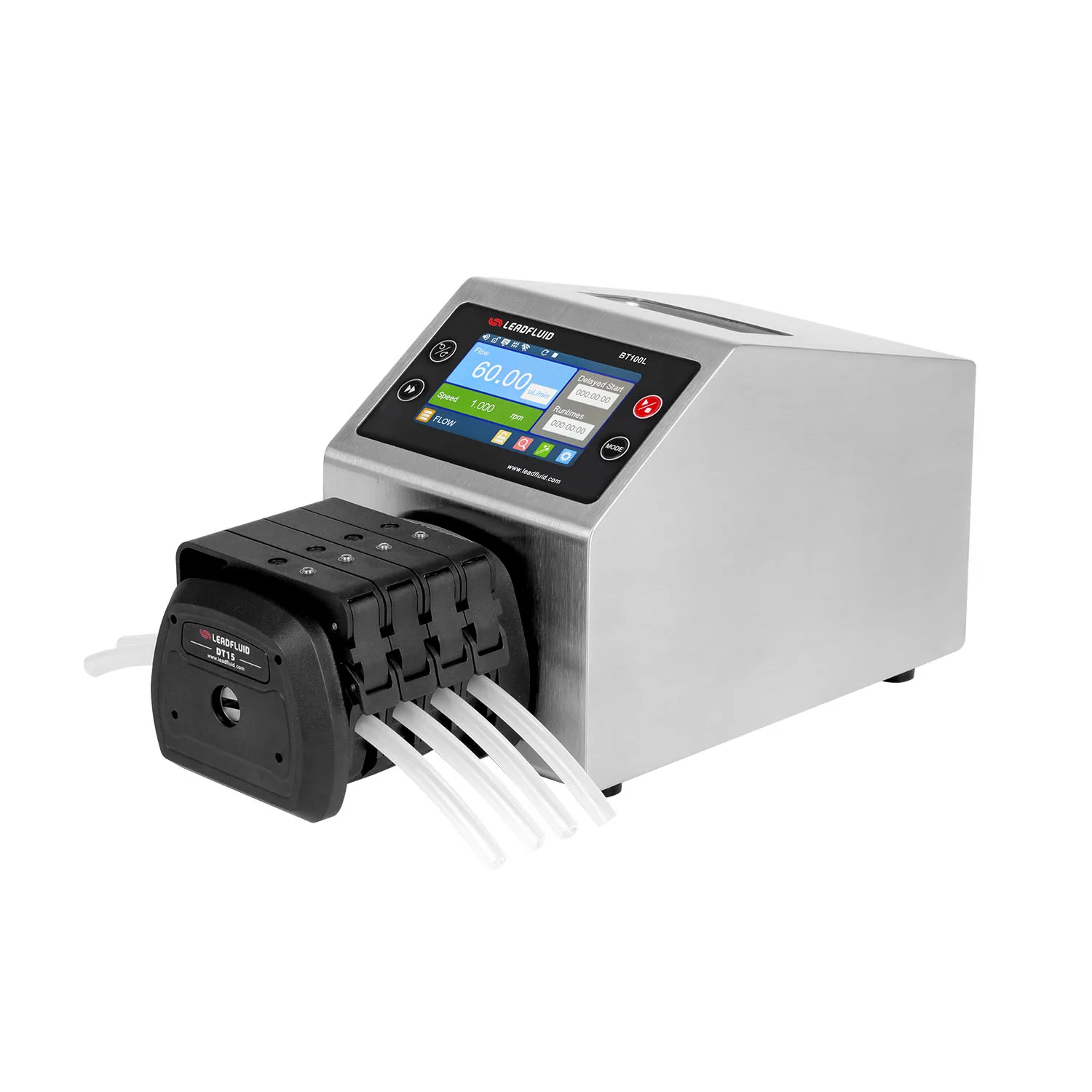 

BT100L Intelligent Flow Peristaltic Pump Self-Priming Chemical Dosing Pump with Max Flow Rate of 750mL/min