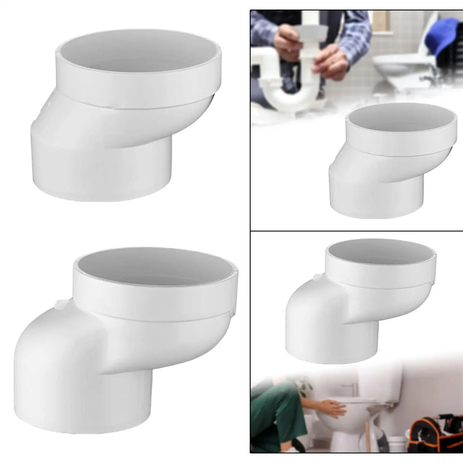 Toilet Shifter Toilet Offset Adapter for Plumbing Drainage Systems Repairing