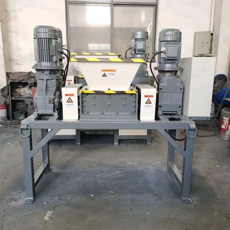 PU Foam Shredder Mattress Straw Processing Crushing Machine Mini Aluminum Can Shredder Iron Scrap Machines for Shredding Plastic