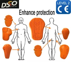 CE Level 1 2 Armor Motorcycle Pants NonNewtonian Fluid Knee Hip Crotch Protection Motorbiker Riding Gear