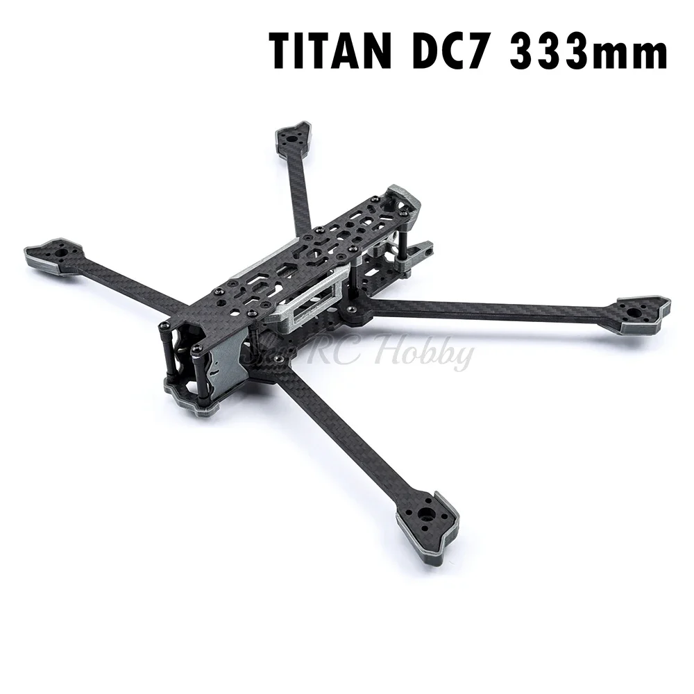 TITAN DC5 V1.4 DC5-HD 222mm /TITAN DC7 333mm Frame Kit 7inch HD Freestyle Frame with 5mm Arm Compatible with 7inch Propeller FPV