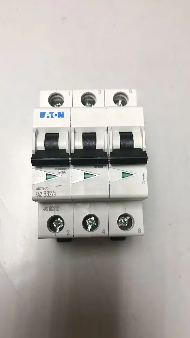 

2025.5 The New Eaton Admiralty Muller Micro Air Switch FAZ-B32/3 3P Circuit Breaker Is In Stock