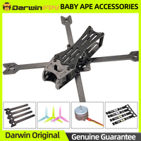 DarwinFPV Baby Ape 3 Inch 142mm Wheelbase Drone Quadcopter Frame KIT Carbon Fiber Arm LED Board 1104 4300KV Motor RC FPV Parts