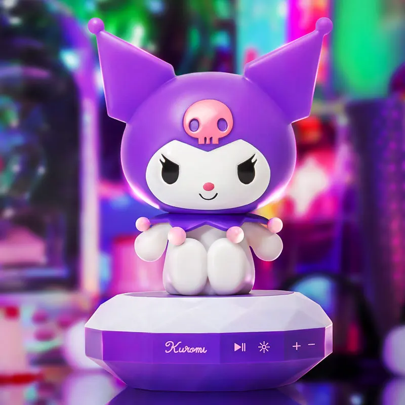 

Bluetooth динамик Sanrio Kuromi, копилка, милое Аниме милое мультяшное многофункциональное украшение с ночной планкой, игрушки, подарки для девочек