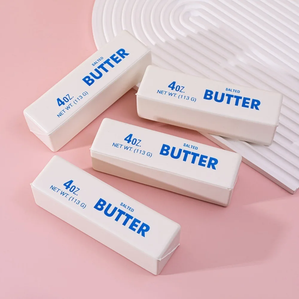 Super Soft Cheese Butter Stick Squeeze Toy Stress Relief Slow Rising Simulation Food Fidget Toy Hand Relaxation Pinch Toy