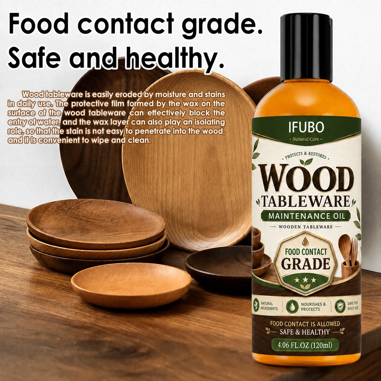 Huile de cire pour bois IFUBO  - Woodworking Oil Finish avis et prix