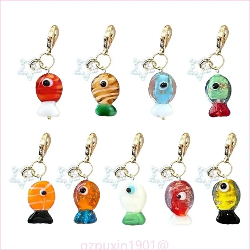 

57QA Portable Water Creature Inspired Mini Purse Keychain Decorative Gift Stylish Bag Ornament For Teens Ladies Children