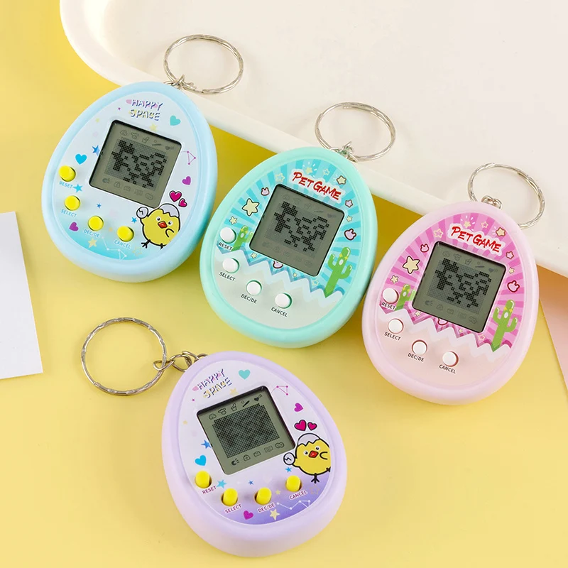 

Electronic Pets Game Toys Virtual Tamagotchi Nostalgic Virtual Animals Toys For Kids Pixel Screen Game Machine Children's Toys