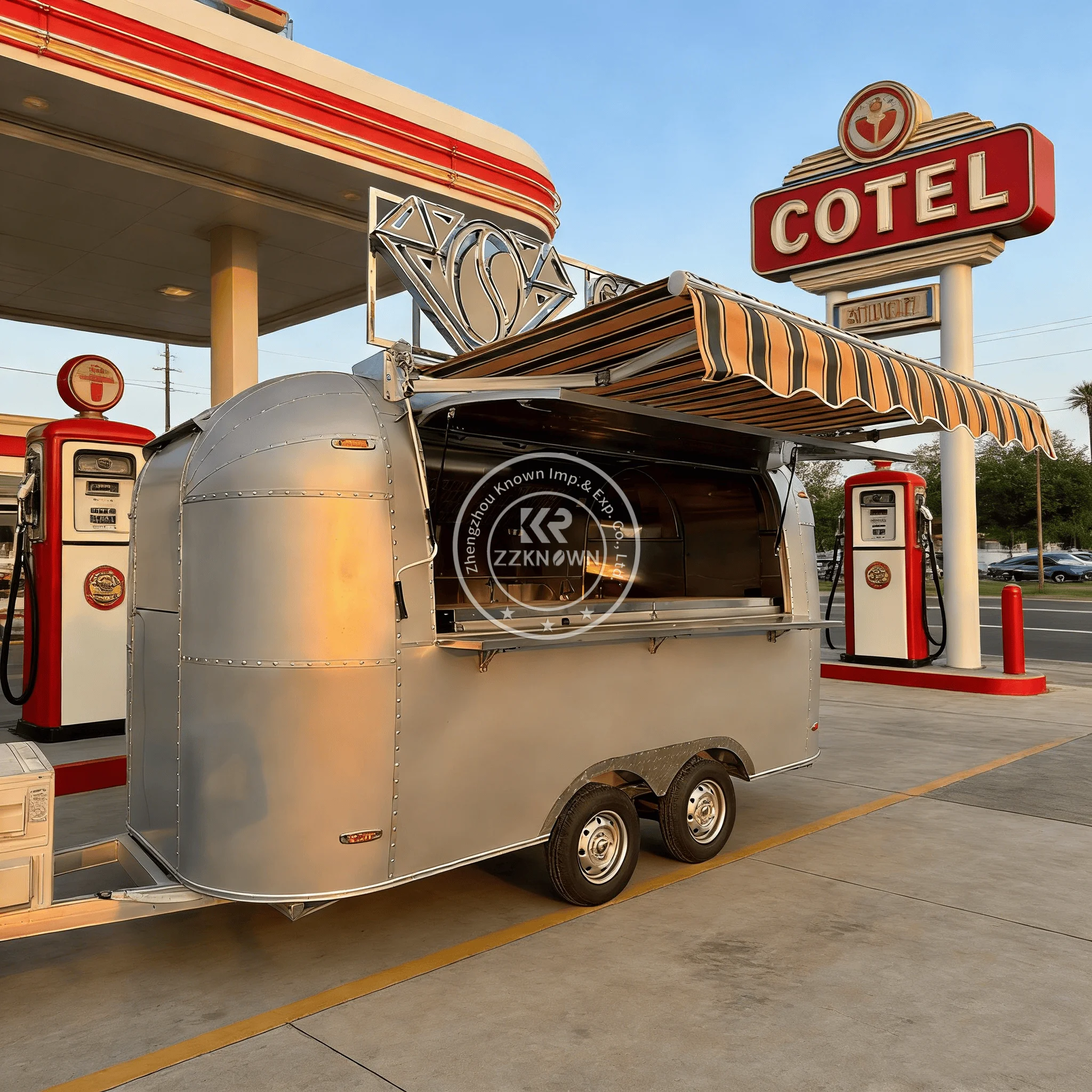 

Мобильная кухня: фургон для быстрого кофе и еды, фудтрак с полным кухонным оборудованием