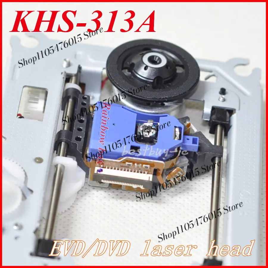Original KHS-313A 313A Laser Head with Iron Frame, LSH-313A Universal Mechanism Optical Pickup for DVD EVD Player Parts