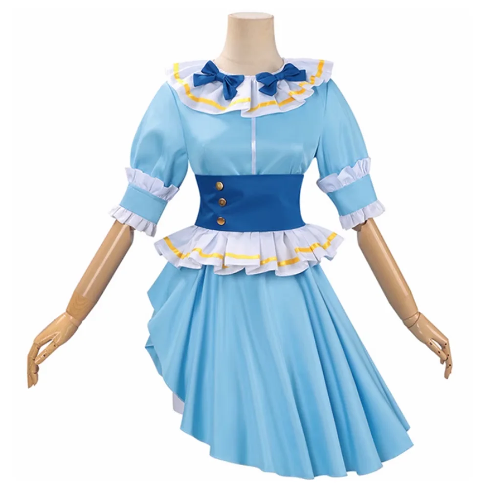 

XIN LAI SEN Unisex Anime Cos Aqours Ohara Mari Tsushima Yoshiko Cosplay Costume Halloween Uniform Customized Size