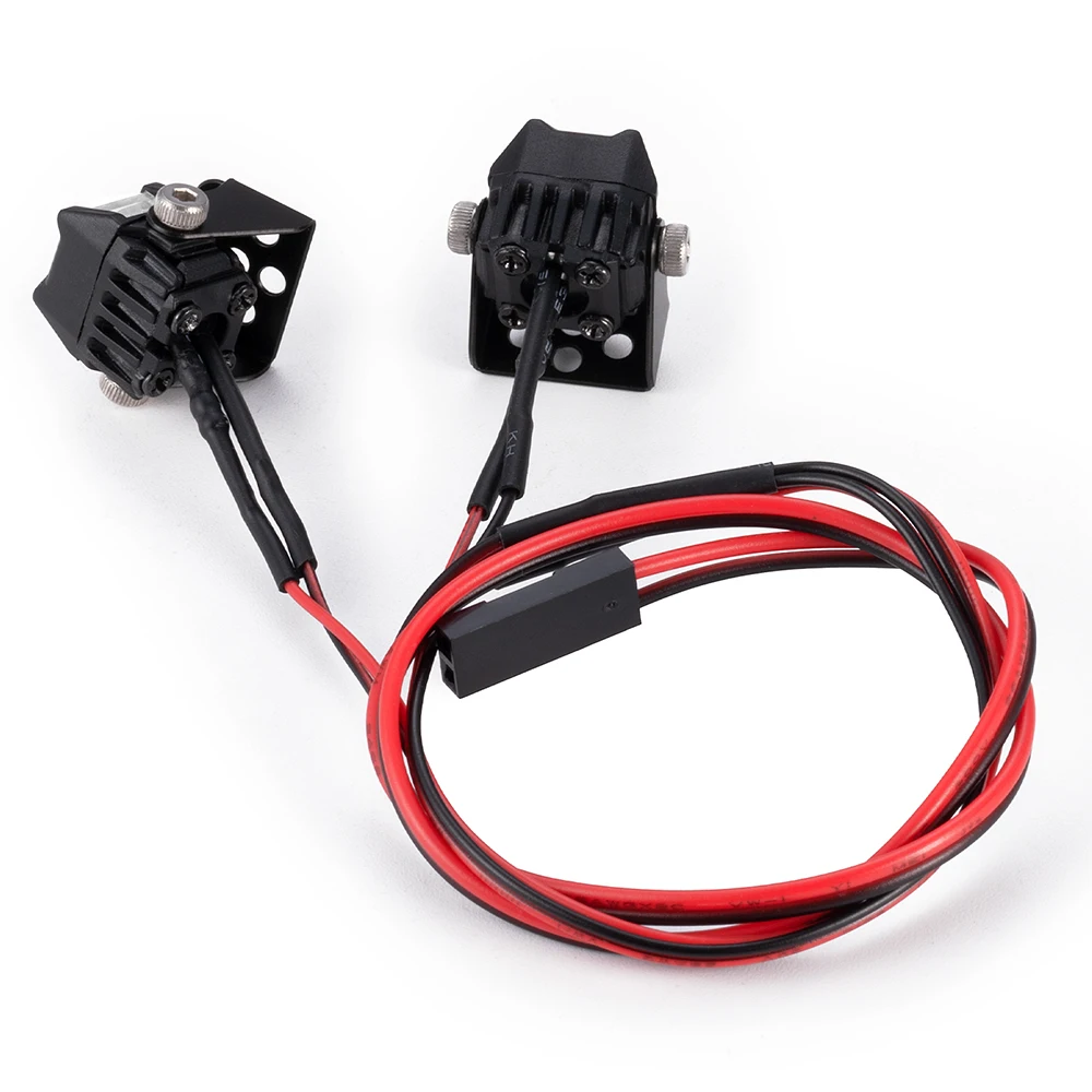 AXSPEED Simulatie Spotlight LED Verlichting Koplampen voor TRX-4 TRX-6 Axiale SCX10 Wraith 1/10 RC Crawler Auto Upgrade Onderdelen