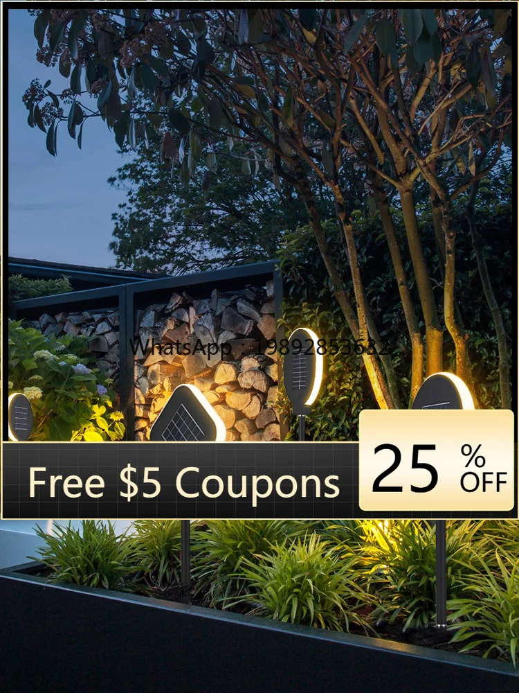 

Solar Lawn Lamp Outdoor Yard Lamp Lawn Lamp Waterproof Outdoor Ground Plugged Light