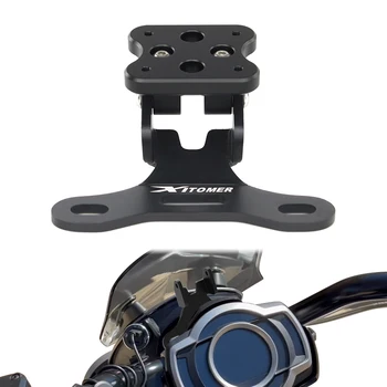 Triumph Rocket 3 R & GT 2020 2021 2022 2023 2024 용 오토바이 핸들바 클램프, GPS 마운트 내비게이션 브래킷, 전화 거치대 지지대