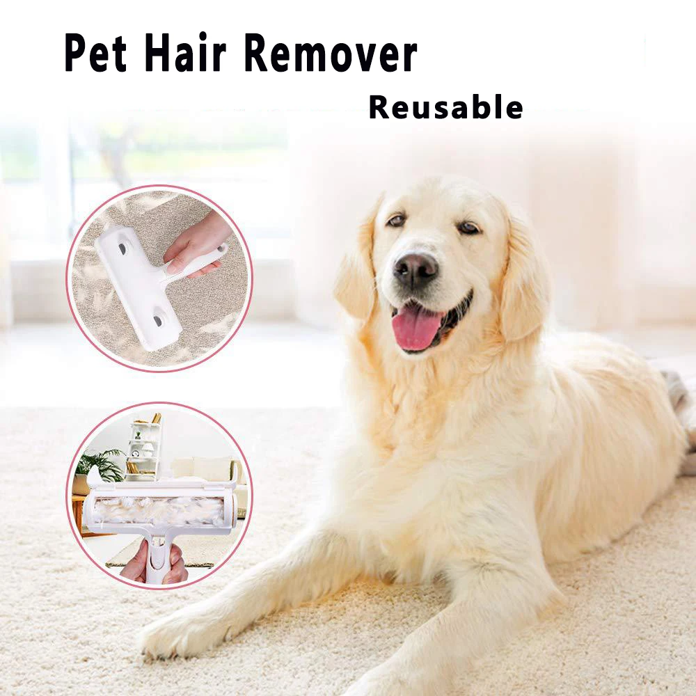 Haarentferner für Katzen und Hunde, für Couch, Möbel, Teppich, Autositz, wiederverwendbare Rolle, Werkzeug zum Entfernen von Haustierfell – Detail 1