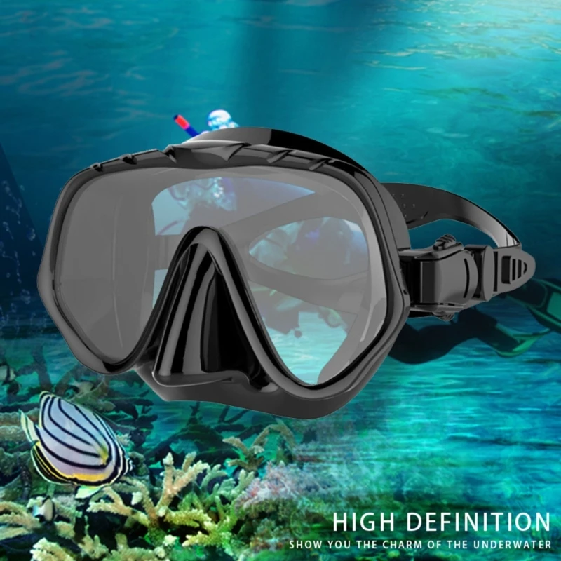 Professional Snorkeling Gear Diving Mask Diving Goggles Silicone Panoramic