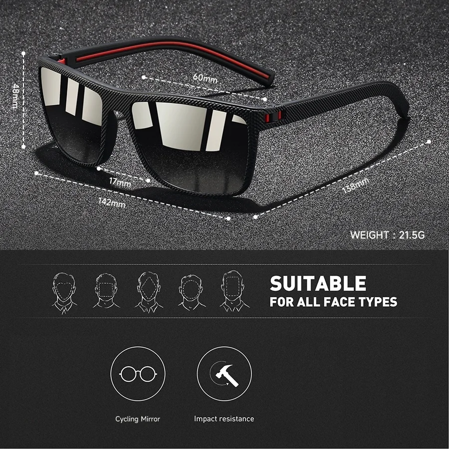 3PCS Vintage Check Pattern Sunglasses For Men Women Fishing Driving Fashion Square Brand Design Sun Glasses UV400