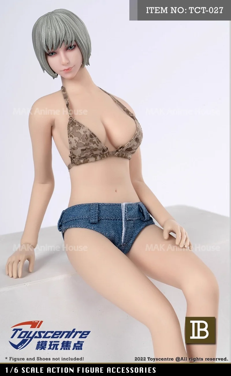 ToysCentre TCT-0002 TCT-026 TCT-027 1/6 مثير بروتيل تنورة قصيرة السراويل الساخنة الملابس مجموعة نموذج صالح 12 ''الجندي عمل الشكل