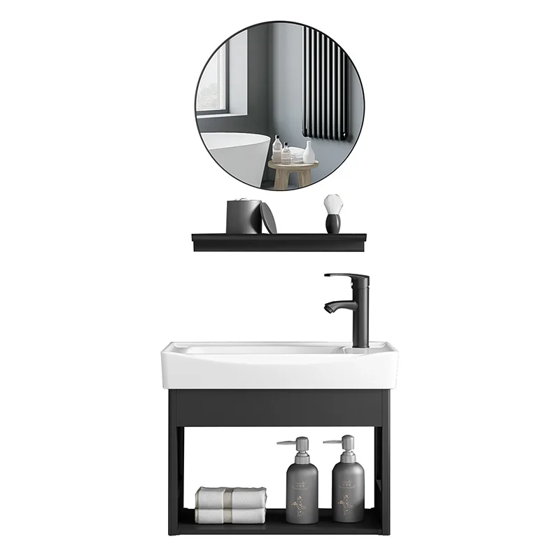 

Small wall-mounted washbasin combined washbasin balcony narrow washbasin