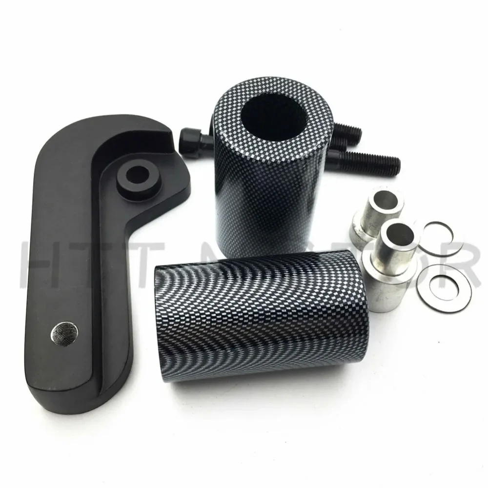 

Aftermarket Free Shipping for Motorcycle 2006-2008 Suzuki GSXR 600/750 Black No Cut Frame Slider Protector CARBON FIB