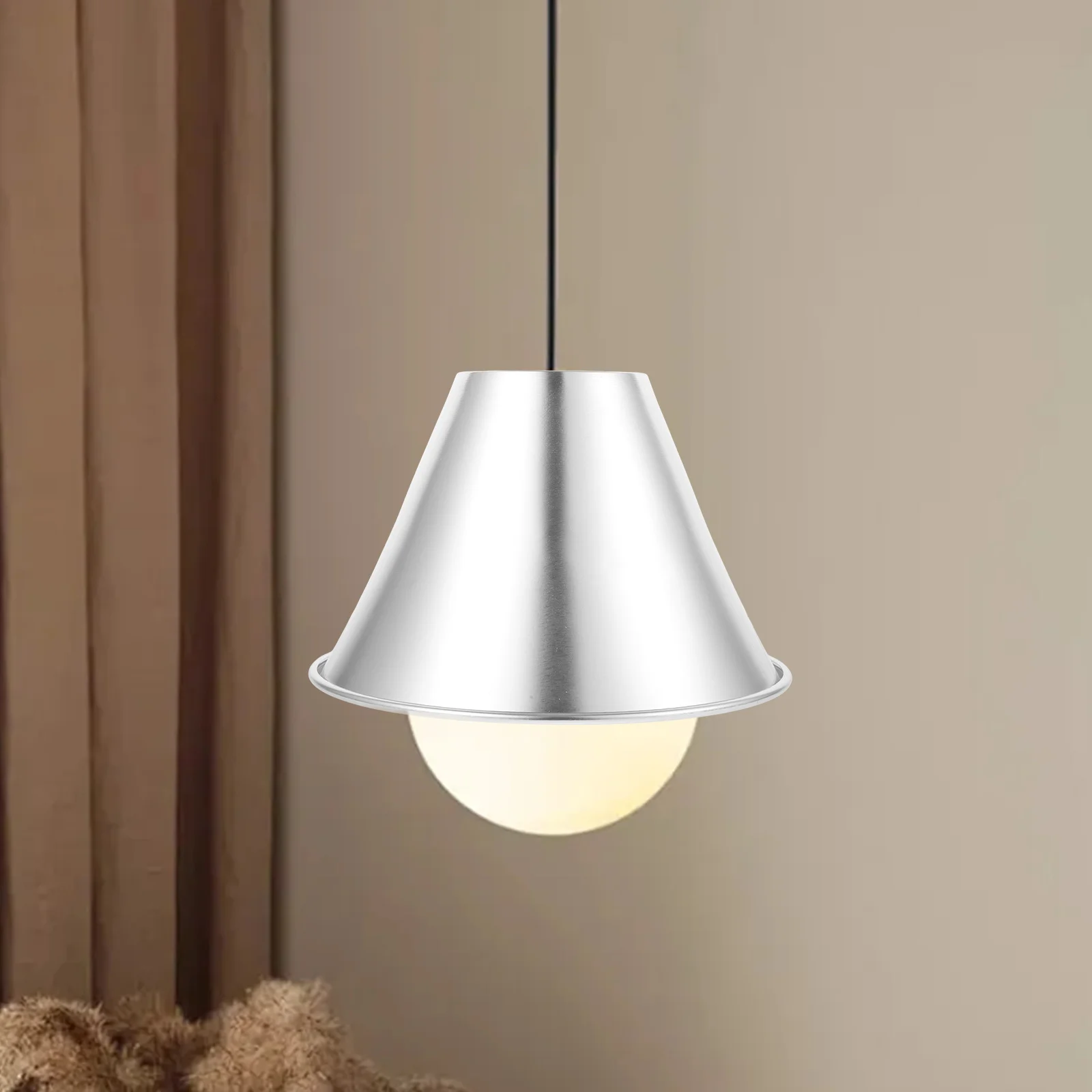 

Pendant Lamp Shade Aluminum Alloy Retro Industrial Style Metal Lampshade Decorative Light Cover for Home Bar Restaurant Ceiling