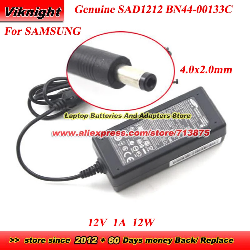 

Подлинный адаптер переменного тока 12V 1A 12W BN44-00133C SAD1212 для SAMSUNG DIGITAL PHOTO FRAME SPF-87H SPF-71E SPF-107H SPH-03 SYNCM1000P