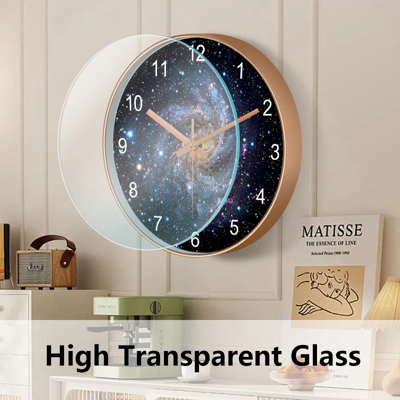 Modny kosmiczny zegar ścienny  – Resin Art Wall Clock recenzja i cena