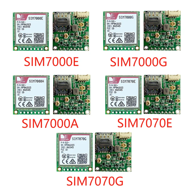 

Ссылки специального предложения SIM7070G SIM7070E SIM7000G SIM7000E SIM7000A Основная плата для модулей IoT