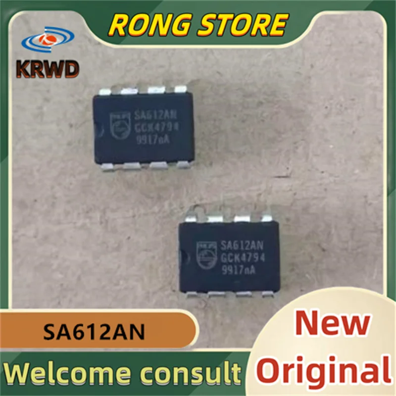 

3PCS SA612AN New and original SA612 DIP-8