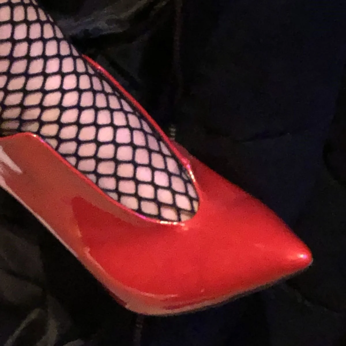 Zapatos de tacón alto finos con punta en pico y purpurina roja, sin cordones, a la moda, sexys, de verano, talla grande 2026, para mujer, Zapatillas Mujer