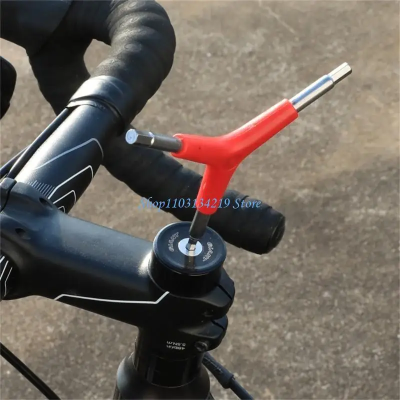 N5KC Portable Bike Repair Tool 3 Way 4/5/6mm Wrench Torque Spanner for Riders