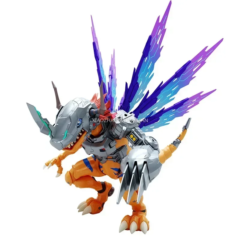 In Stock Original BANDAI Figure-rise Standard FRS Digimon Adventure METALGREYMON VACCINE Anime Model Toy Action Figure Gift