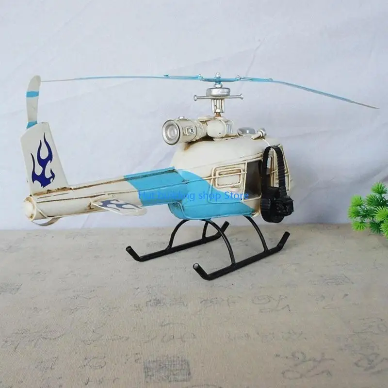 

T21C Simulation Helicopter Toy Fighter Aircraft Ornaments Boy Toy Christmas Gift