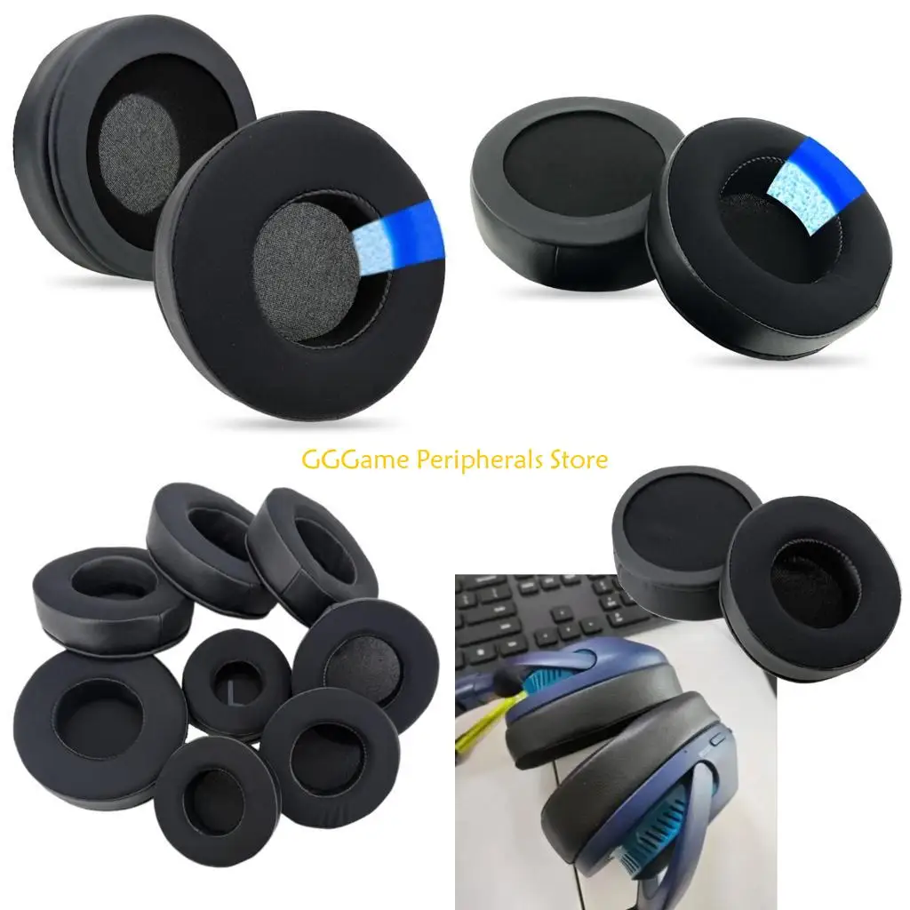 

U55B охлаждающие гелевые амбушюры со льдом, дышащие для круглых универсальных наушников-вкладышей, 70 мм-105 мм, шумоизоляция