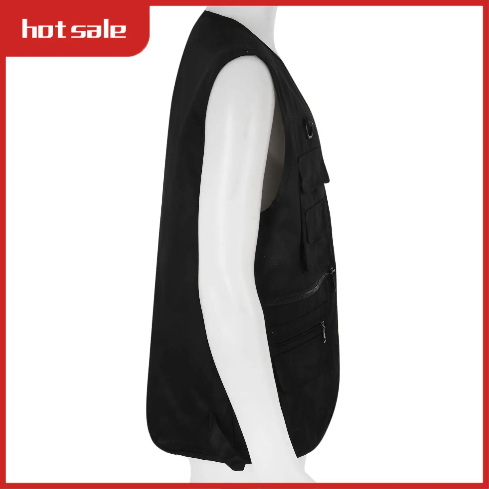 

AC22-Men's Fishing Vest With Multi-Pocket Zip For Photography / Hunting / Travel Outdoor Sport
