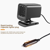 Efficient Windshield Defroster 12V 120W Electric Heater Fan Auto Demister Defogging Defrosting Heating For Car Truck Winter Use