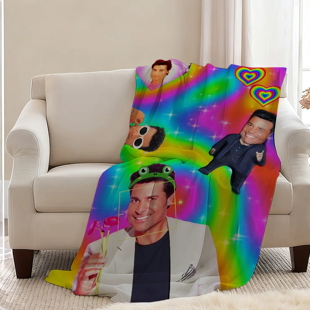 Chayanne Puerto Rican Singer Blanket Throw Super Cosy Plush Living Room Sofa Couch Childish Birthday Gifts