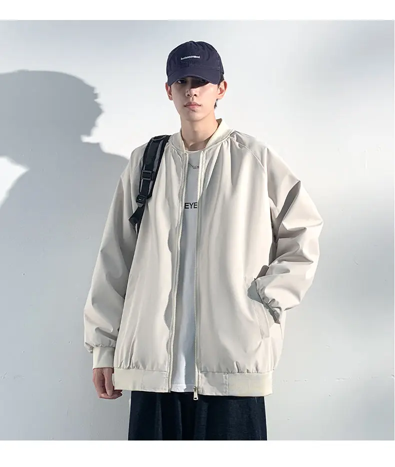 Jacket Jacket American Spring and Autumn New Casual Sports Waterproof Baseball Uniform Men Clothing