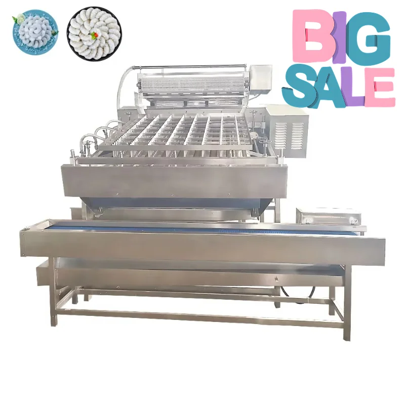 Shrimp Peeling Machine Automatic Stainless Steel Equipment for Seafood Factory Processing Line Customized